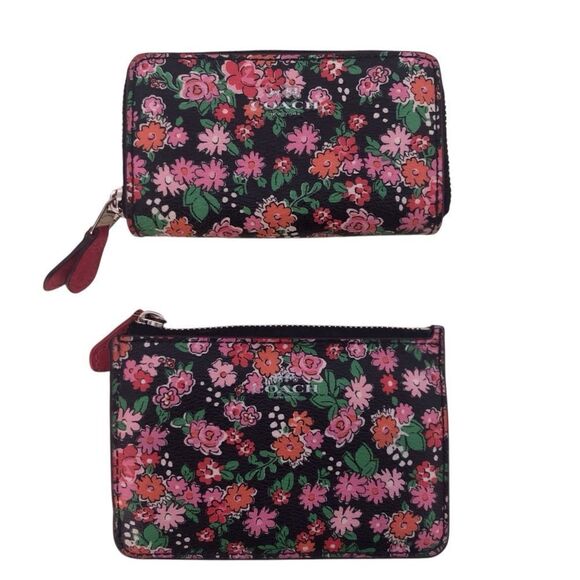 3 Piece / Coach Bennett Mini Floral Print Coated Canvas Satchel Set - Picture 9 of 13